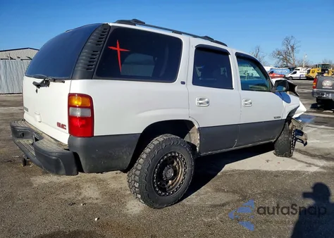 2001 GMC Yukon z USA, uszkodzony, nr VIN 1GKEK13T61R221955